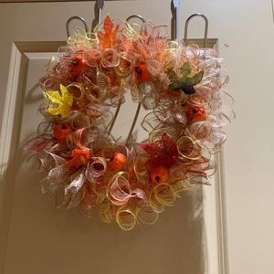 Fall Mesh Wreath